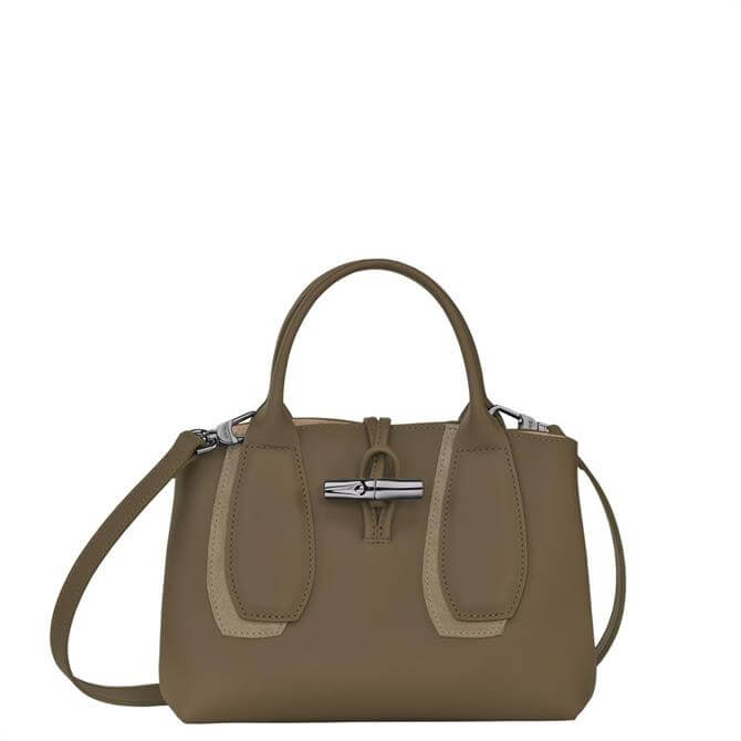 Longchamp Roseau Shadow Top Handle Bag S